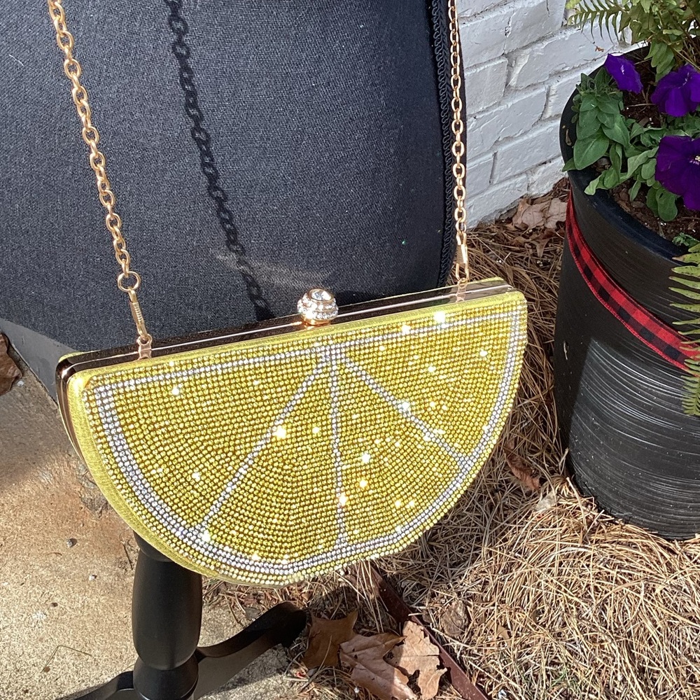 LEMONADE Bling Clutch and Crossbody